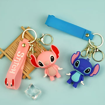 3D Pink Stitch keychain – TumbTumbs