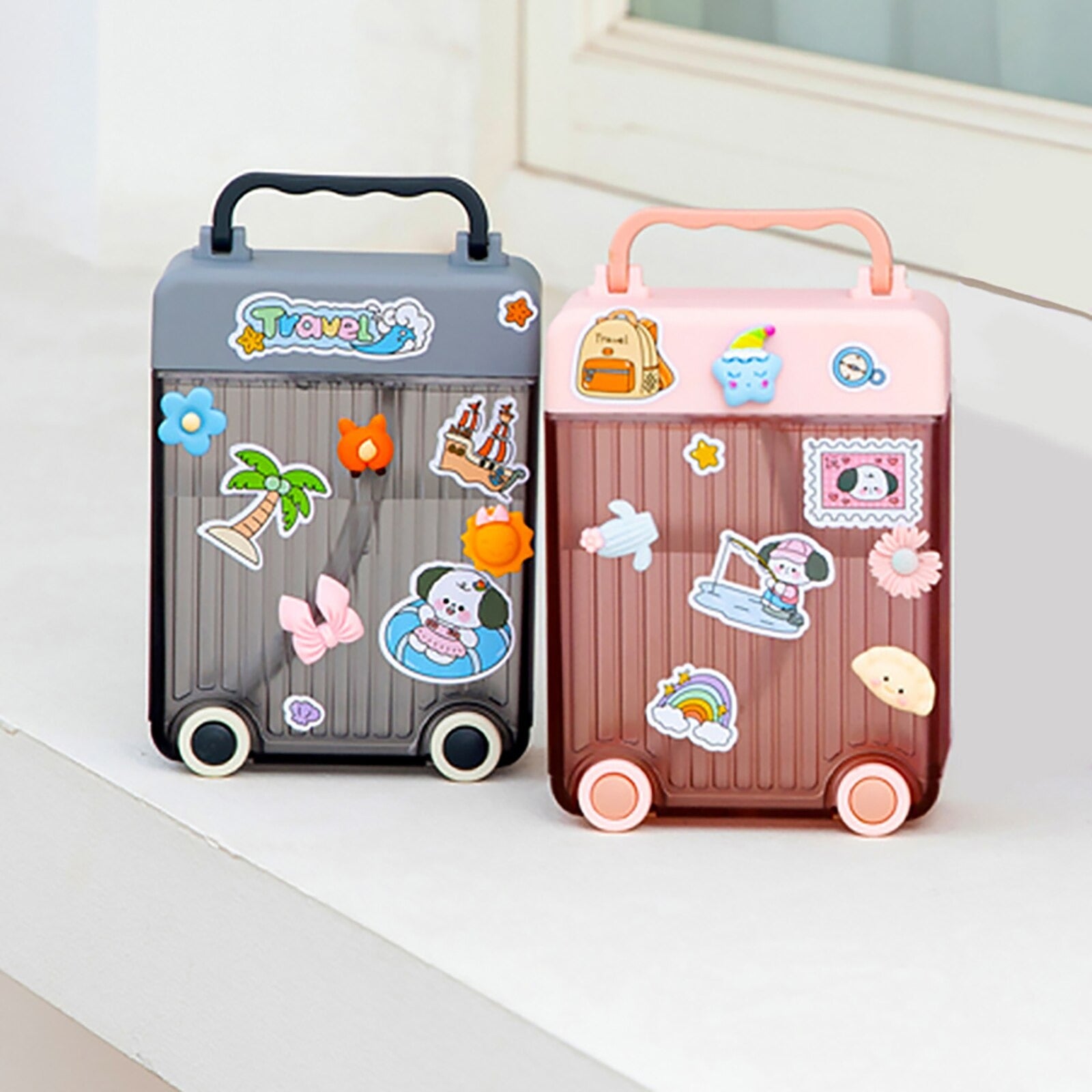 Cute suitcases for women hot sale