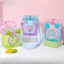 Load image into Gallery viewer, Cute Washing Machine Dual Water Bottle - Tinyminymo
