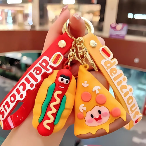 Delicious Foodie 3D Keychain - Tinyminymo