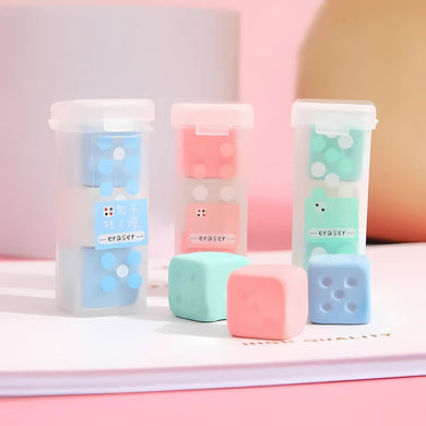 Dice Eraser - Set of 3 - Tinyminymo