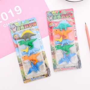 Dinosaur Eraser - Set of 5 - Tinyminymo