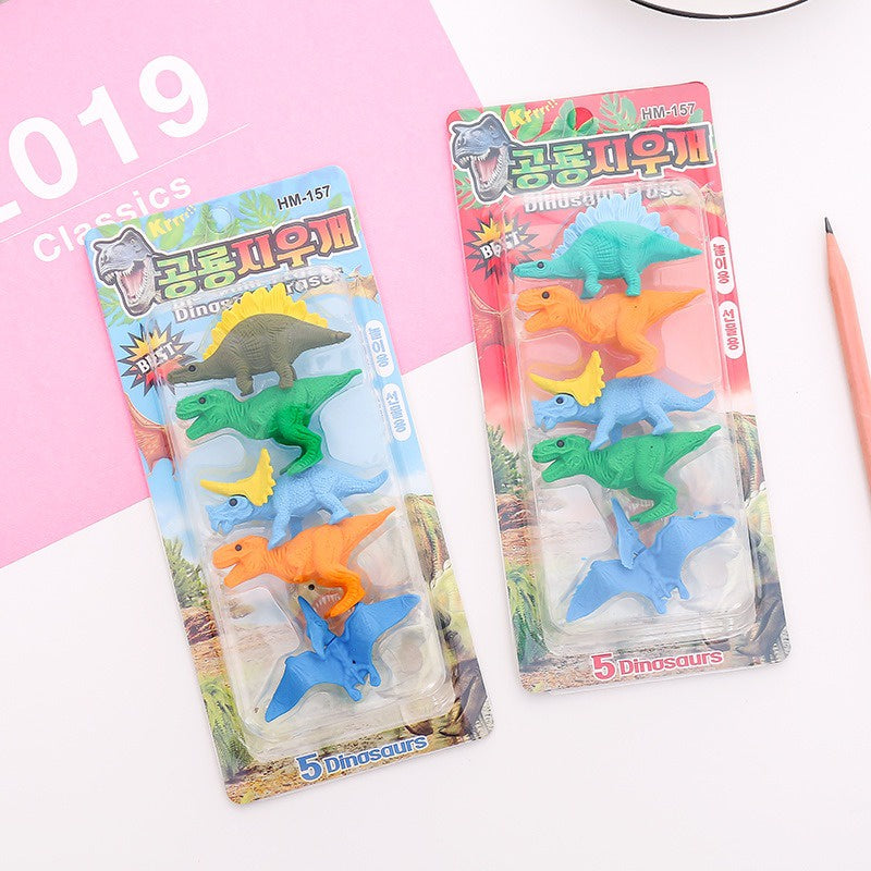 Dinosaur Eraser - Set of 5 - Tinyminymo