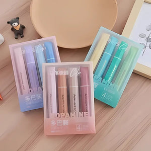 Dopamine Color Highlighter Set - Tinyminymo