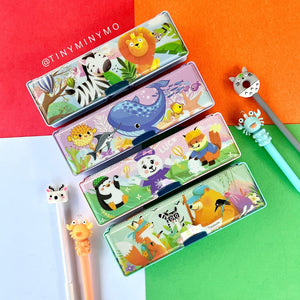 Dual Ends Kids Pencil Box - Tinyminymo