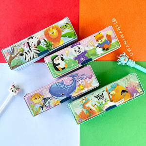 Dual Ends Kids Pencil Box - Tinyminymo