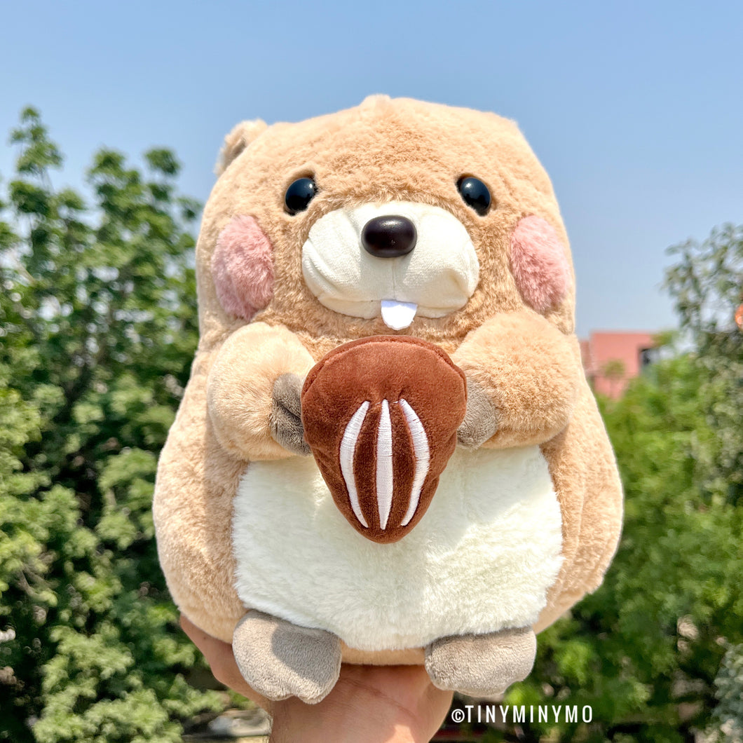 Eating Hamster Soft Toy - Tinyminymo