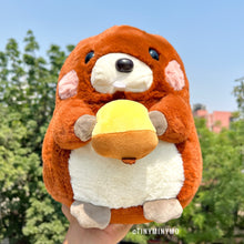 Load image into Gallery viewer, Eating Hamster Soft Toy - Tinyminymo
