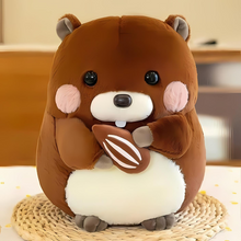 Load image into Gallery viewer, Eating Hamster Soft Toy - Tinyminymo
