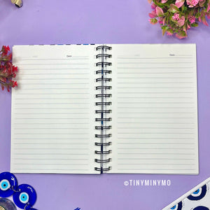 Evil Eye Spiral Notebook - Tinyminymo