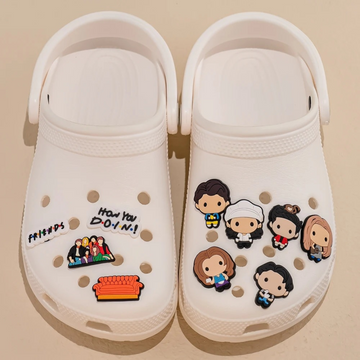 Buy F.R.I.E.N.D.S Crocs Decoration Set of 4 Online In India