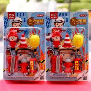 Fire Fighter Eraser Set - Tinyminymo