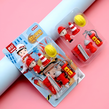 Load image into Gallery viewer, Fire Fighter Eraser Set - Tinyminymo
