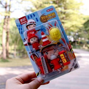 Fire Fighter Eraser Set - Tinyminymo