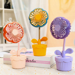 Flexible Flower Hand Fan - Tinyminymo