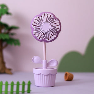 Flexible Flower Hand Fan - Tinyminymo