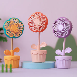 Flexible Flower Hand Fan - Tinyminymo