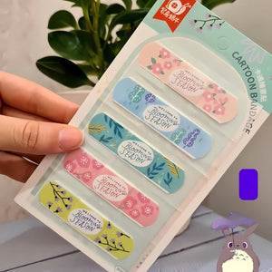 Floral Bandaids - Set of 5 - Tinyminymo