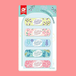 Floral Bandaids - Set of 5 - Tinyminymo