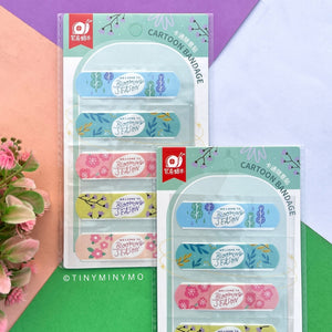 Floral Bandaids - Set of 5 - Tinyminymo