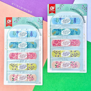 Floral Bandaids - Set of 5 - Tinyminymo