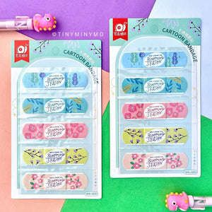 Floral Bandaids - Set of 5 - Tinyminymo