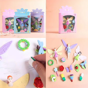 Flower Fairy Eraser Set - Tinyminymo