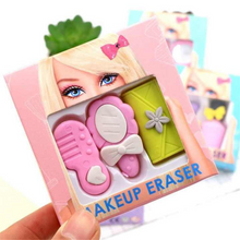 Load image into Gallery viewer, Girls Fashion Eraser Set - Tinyminymo
