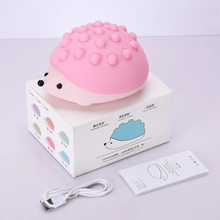 Load image into Gallery viewer, Hedgehog Silicone Night Light - Tinyminymo
