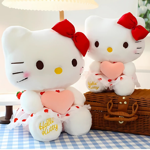 Hello Kitty with Heart Soft Toy - Tinyminymo