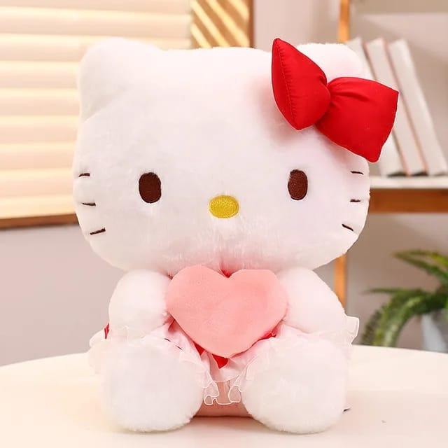 Hello Kitty with Heart Soft Toy Online in India