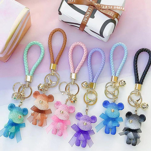 High-Quality Bear 3D Keychain - Tinyminymo