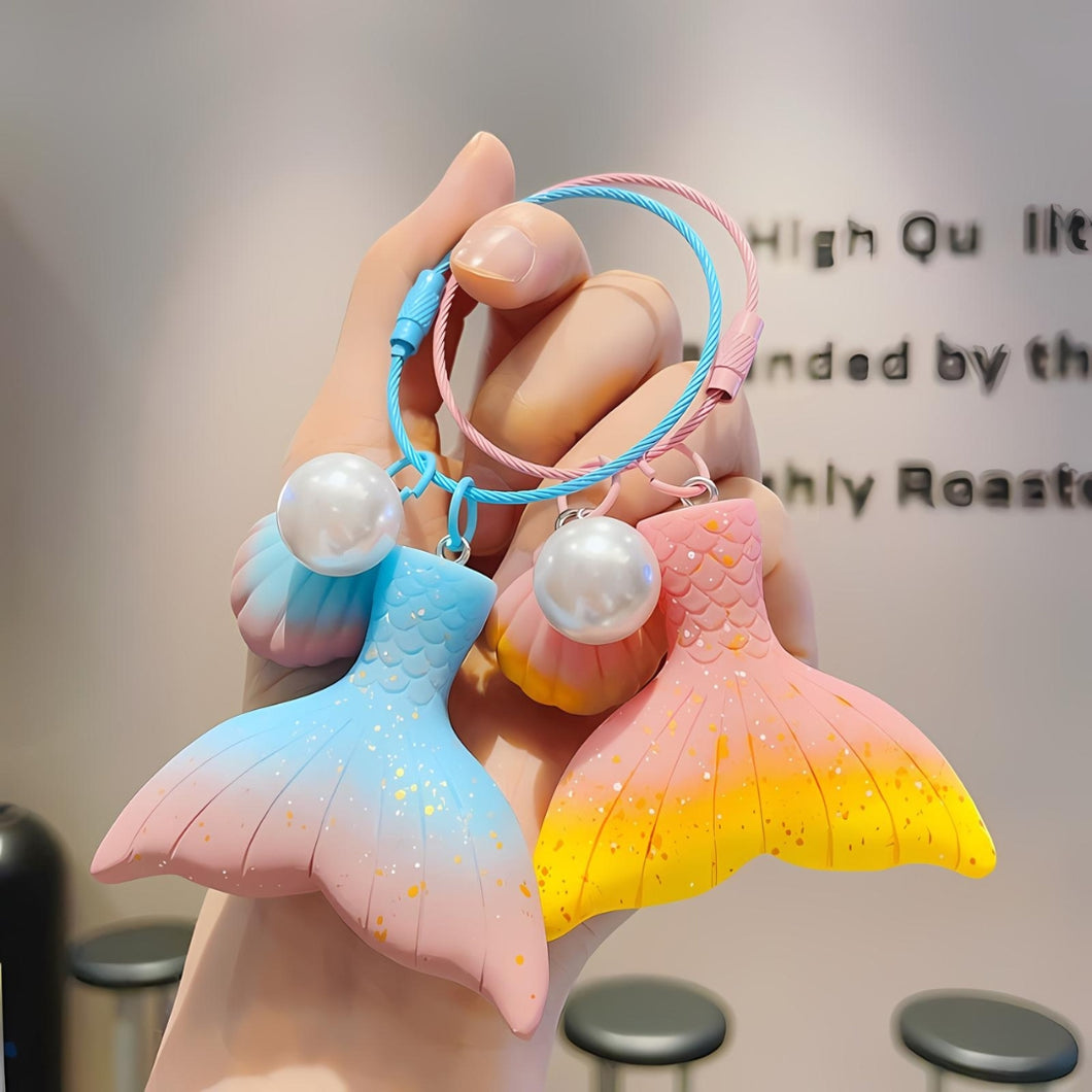 High-Quality Mermaid Tail 3D Keychain - Tinyminymo