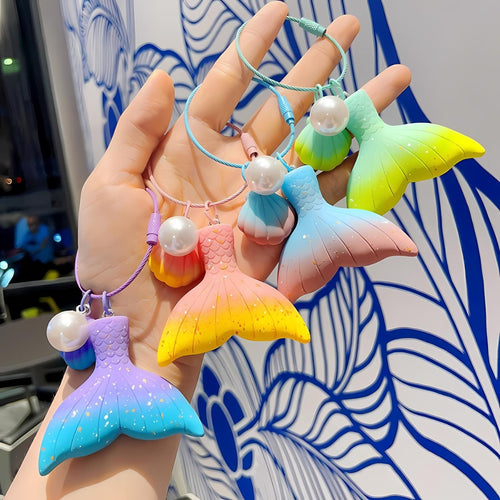 High-Quality Mermaid Tail 3D Keychain - Tinyminymo