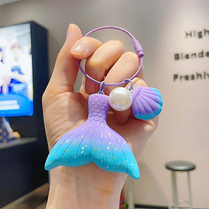 High-Quality Mermaid Tail 3D Keychain - Tinyminymo