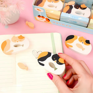 Hungry Kitty Kawaii Eraser - Tinyminymo