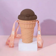 Load image into Gallery viewer, Ice-Cream Cone Sipper Bottle - TInyminymo
