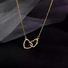 Load image into Gallery viewer, Interlocked Heart Pendant Necklace - Tinyminymo
