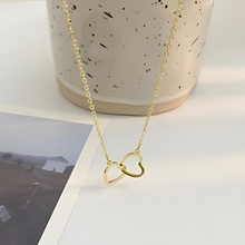 Load image into Gallery viewer, Interlocked Heart Pendant Necklace - Tinyminymo
