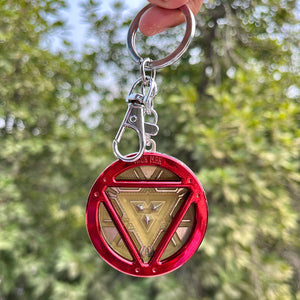 Iron Man Arc Reactor Glow Keychain - Tinyminymo