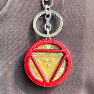 Iron Man Arc Reactor Glow Keychain - Tinyminymo