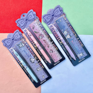 Kawaii Pen and Ruler Set - TInyminymo