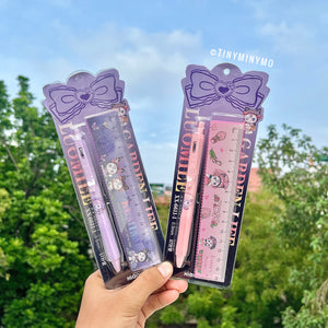 Kawaii Pen and Ruler Set - TInyminymo