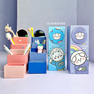 Kawaii Pencil Box cum Pen Stand - Tinyminymo