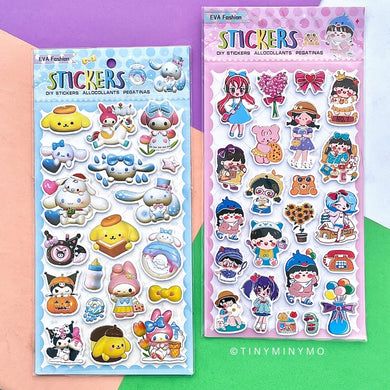 Kids 3D Stickers - Tinyminymo