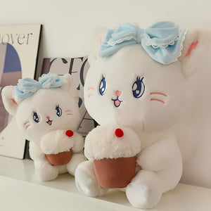 Kitty with Ice-cream Soft Toy - Tinyminymo