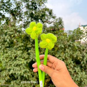 Knitted Flower Pen - Tinyminymo