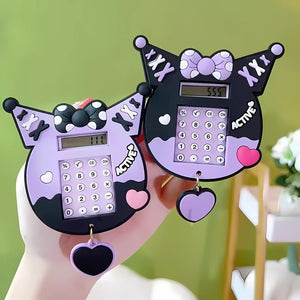 Kuromi Calculator Keychain - Tinyminymo