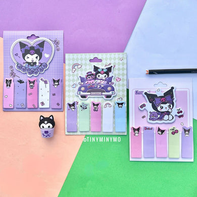 Kuromi Sticky Note Set - Tinyminymo