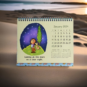 Little Things of Joy Desk Calendar - Tinyminymo